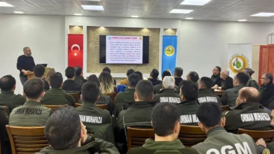 Balıkesir Orman Bölge Müdürlüğü tarafından personele orman zararlılarıyla mücadeleden elektronik