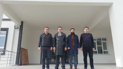 Bandırma İlçe Millî Eğitim Müdürü Mutlu Aslan ve Şube Müdürü