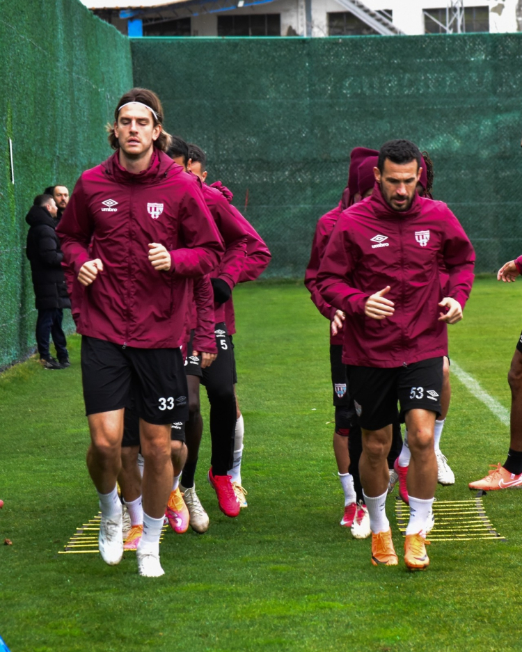 Bandırmaspor antrenmanı
