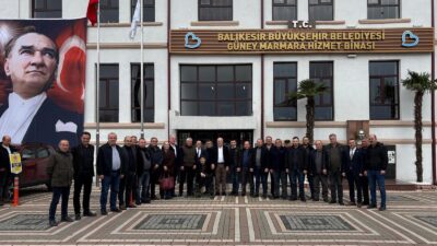 Balıkesir Büyükşehir Belediyesi, Bandırma'da bulunan kırsal mahalle muhtarlarını, Güney Marmara