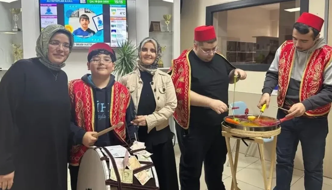 Ramazan ayına erişmenin sevincini yaşayan Ali Öztaylan Anadolu İmam Hatip