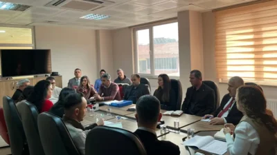 Balıkesir Aile ve Sosyal Hizmetler İl Müdürlüğü'nde gerçekleştirilen istişare toplantısının