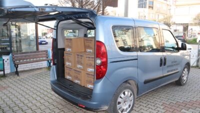 Bandırma Denetimli Serbestlik Müdürlüğü'nün sosyal marketi, Ramazan ayı boyunca ihtiyaç