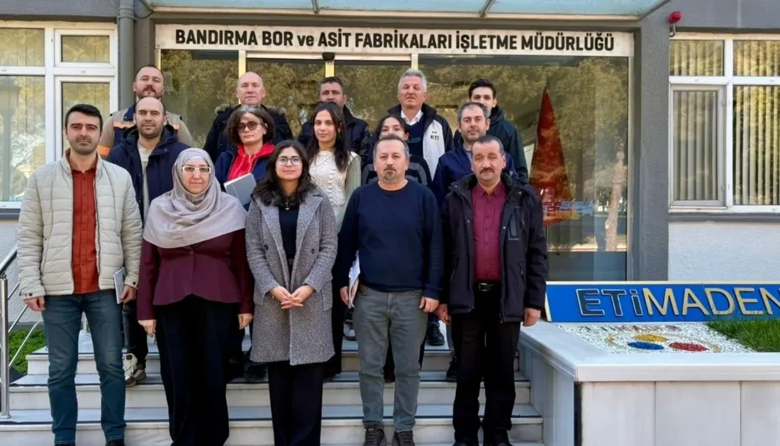 Bandırma Eti Maden Tesisinde düzenlenen "İleri Düzey Kişisel Koruyucu Donanım