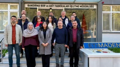 Bandırma Eti Maden Tesisinde düzenlenen "İleri Düzey Kişisel Koruyucu Donanım