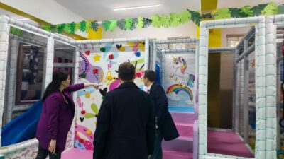 Bandırma İlçe Milli Eğitim Müdürü Mutlu Aslan, eğitim etkinlik alanlarını