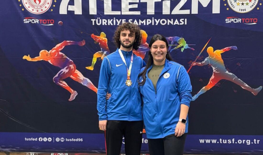 Bandırma Onyedi Eylül Üniversitesi öğrencisi Arda Kurtulan, Türkiye Üniversite Sporları