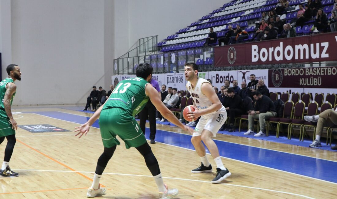 Bandırma Bordo Basketbol, OGM Ormanspor'u 83-77 yenerek büyük bir başarıya