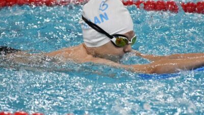 Balıkesir'de gerçekleşen Türkiye Yüzme Federasyonu organizasyonunda Balıkesir Büyükşehir Belediyespor sporcuları,
