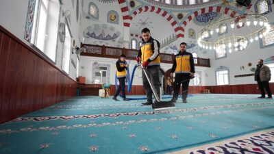 Ramazan ayında vatandaşların sağlıklı, hijyenik ve ferah bir ortamda ibadetlerini