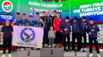 Erdek Atletik NYZ Spor Kulübü, U-18 Salon Atletizm Türkiye Şampiyonası'nda