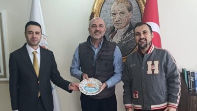 Halk Eğitim yöneticileri, Marmara Adalar Belediye Başkanı Aydın Dinçer ile