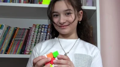 Trabzonlu 10 yaşındaki Lina Saka, uluslararası STEM Olimpiyatları'nda matematikte 100