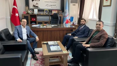 Bandırma Gençlik ve Spor İlçe Müdürü İsmail Güzsoy ve Gençlik