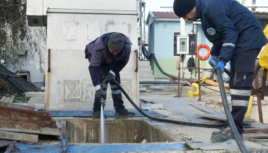 Balıkesir'de BASKİ ekipleri, Güney Marmara ilçelerinde altyapıyı güçlendiriyor. Bakım ve