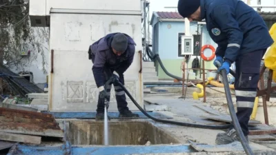 Balıkesir'de BASKİ ekipleri, Güney Marmara ilçelerinde altyapıyı güçlendiriyor. Bakım ve