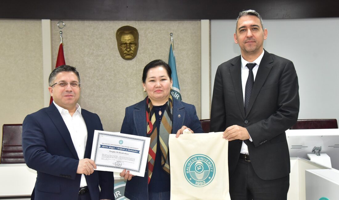 Balıkesir Üniversitesi ve Kırgızistan Osh Devlet Üniversitesi'nin akademik iş birliği