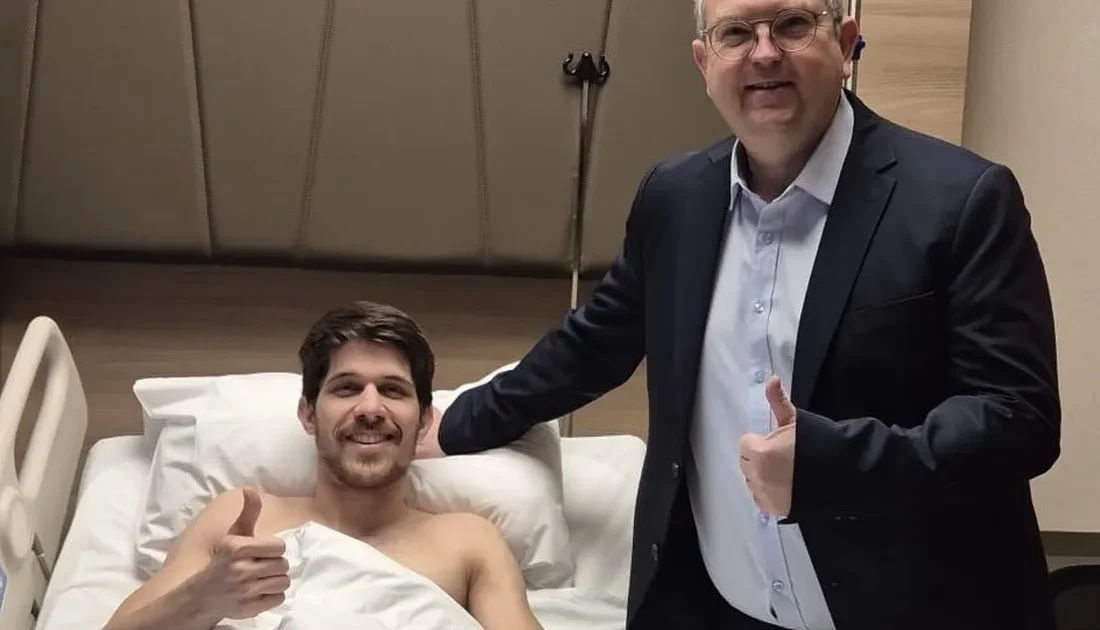 Berkay Sinirlioğlu, sağ dizinden başarılı bir ameliyat geçirdi. Bandırma Bordo