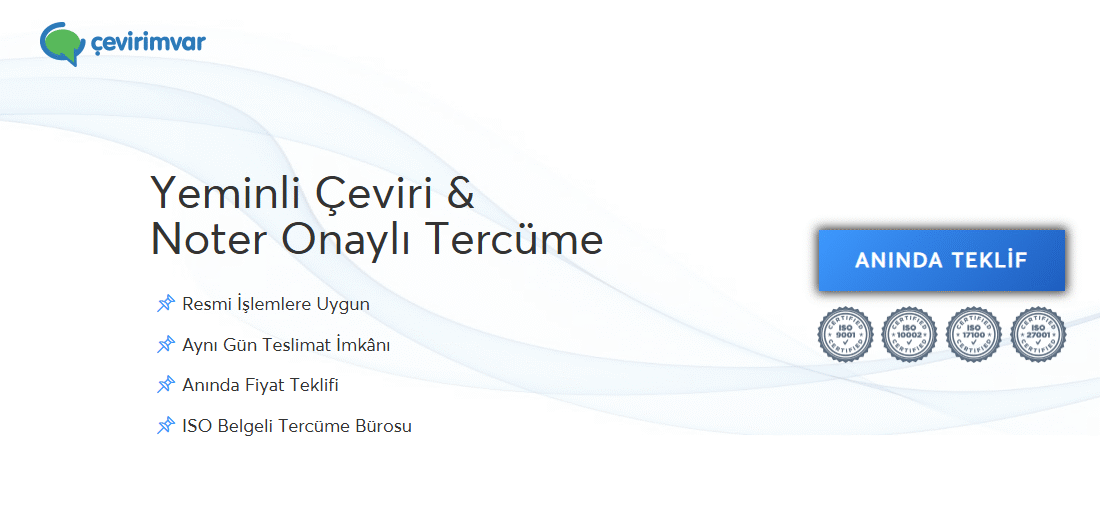 Belgelerin farklı dillere çevrilmesi, özellikle resmi kurumlara sunulacak evraklar söz