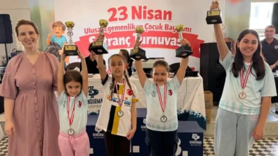 Bandırma Belediyesi'nin 23 Nisan Satranç Turnuvası sona erdi! Centilmence mücadelelere