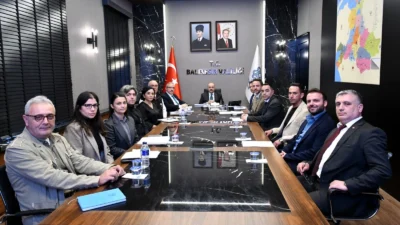 Balıkesir Valisi İsmail Ustaoğlu başkanlığında, Antandros Antik Kenti kazı alanına