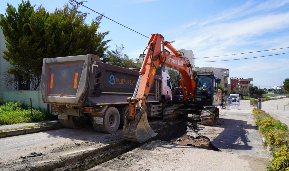 Bandırma Çınarlı'da 50 yıllık su hattı yenilendi! Temiz ve kesintisiz