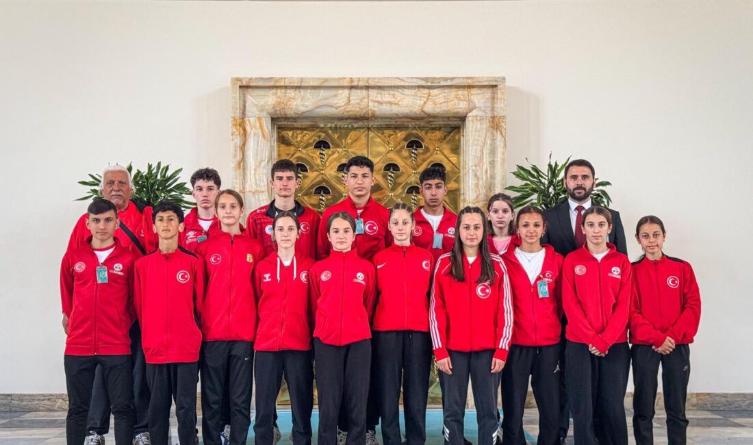 "Bandırmalı modern pentatlon sporcuları, Milletvekili Ali Taylan Öztaylan ile Gazi