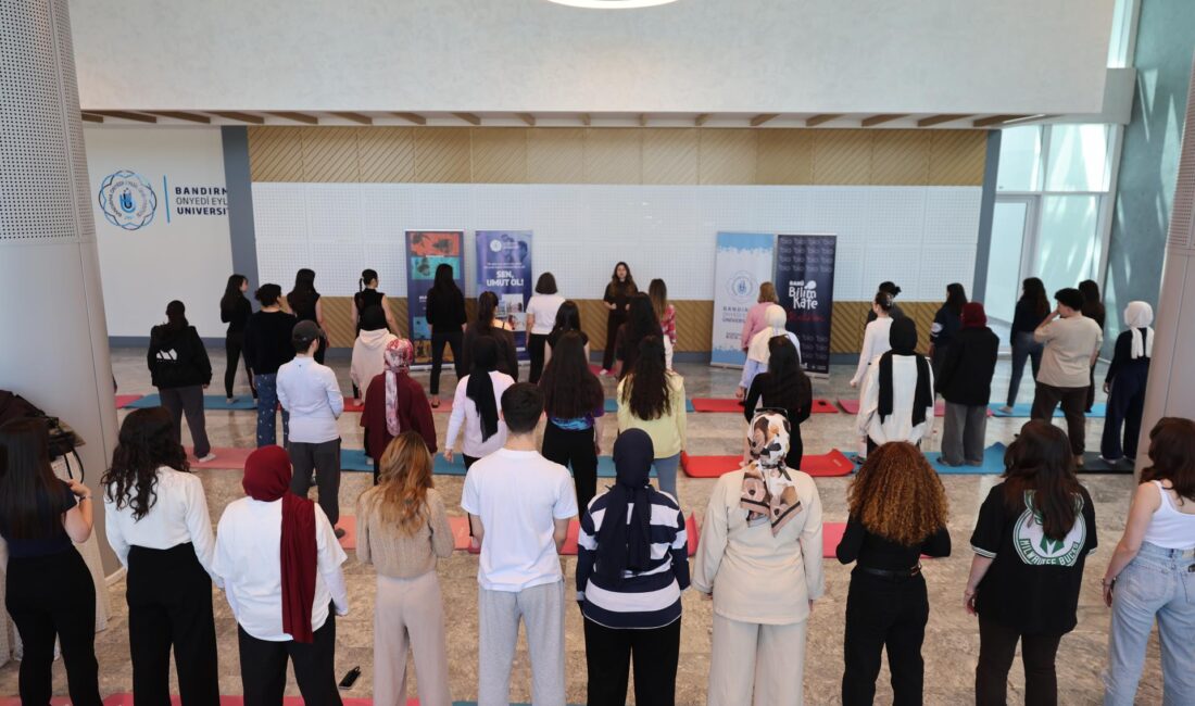 Bandırma Onyedi Eylül Üniversitesi, 6 Nisan Dünya Fiziksel Aktivite Günü'nde