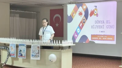 5 Mayıs Dünya El Hijyeni Günü'nde hastanemizde bilgi yarışması düzenledik.