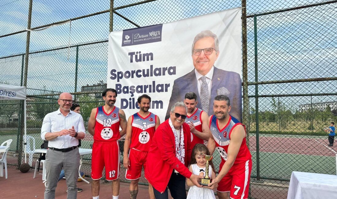 Bandırma Çamlık Bahar Şenlikleri'nde spor coşkusu yaşandı! Basketbol, voleybol, tenis