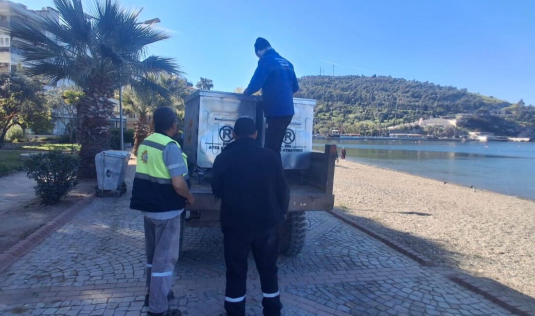 Erdek Belediyesi, çevre temizliğini güçlendiriyor! Eskiyen konteynerler yenilendi, hijyen koşulları