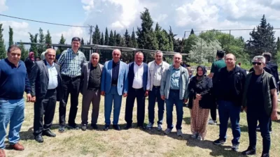 Balıkesir Tarım Müdürü, bahar şenliklerinde vatandaşlarla buluştu. Köy hayırlarına katılarak