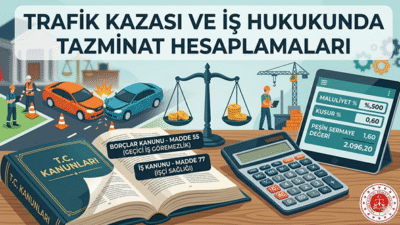 Tazminat hukuku, hem günlük yaşamda karşılaşılan kazalarda hem de iş