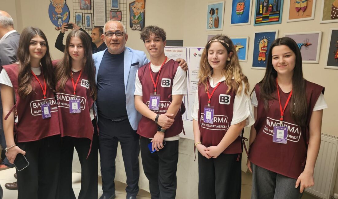 Bandırma BİLSEM'in TÜBİTAK 4006 Bilim Fuarı ile bilimin kalbi Bandırma'da
