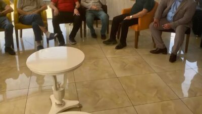 AK Parti Bandırma İlçe Teşkilatı, Babalar Günü'nde huzurevini ziyaret ederek