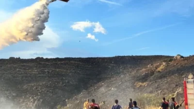 Avşa Adası'nda çıkan yangın, ekiplerin hızlı müdahalesiyle kontrol altına alındı.