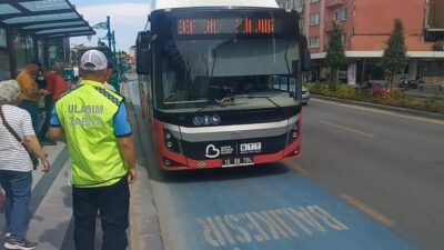 Balıkesir'de toplu taşıma hizmetlerinizin güvenliği için denetimlerimizi artırdık. Konforlu ve