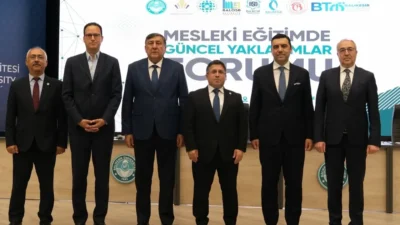 Balıkesir Üni. paneliyle mesleki eğitimde sektörel iş birliğinin önemi vurgulandı.