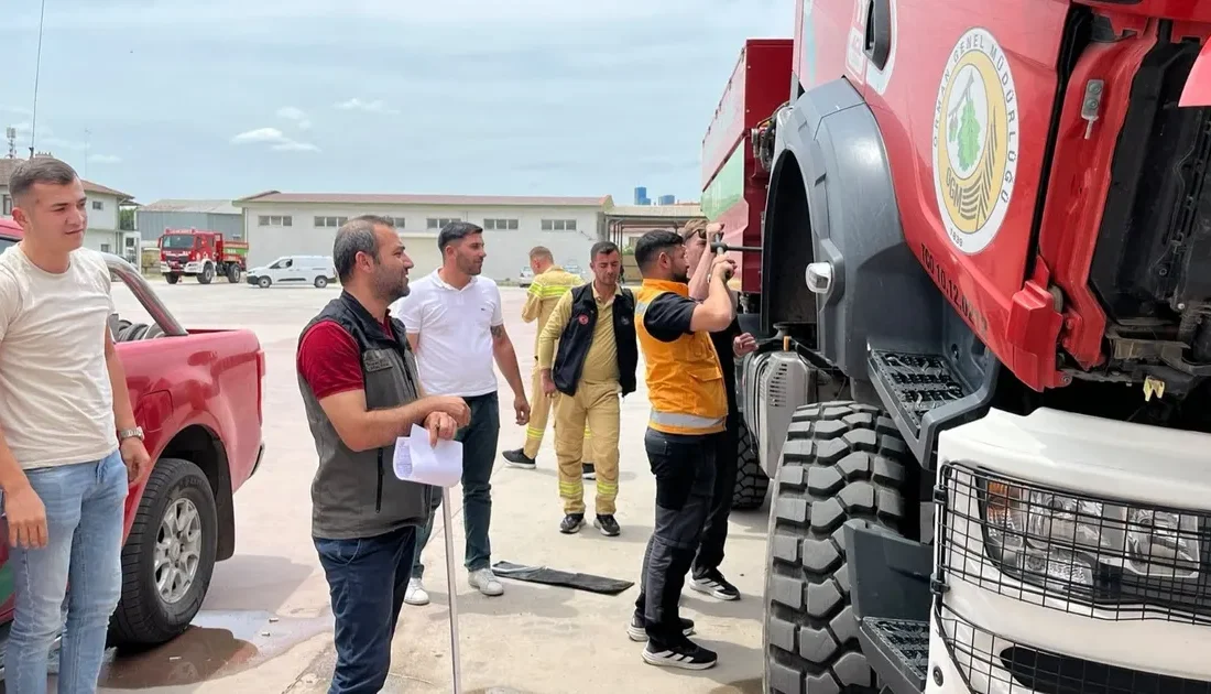 Balıkesir Orman Bölge Müdürlüğü, orman yangınlarıyla mücadele için gerekli eğitimleri