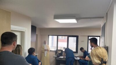 Bandırma Sosyal Hizmet Merkezi, PTT personeline kadına yönelik şiddetle mücadele