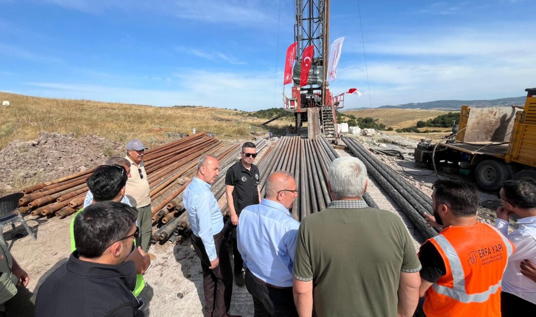 Balıkesir Gönen'de açılan jeotermal kuyu, sera yatırımlarınızı desteklemek için ideal