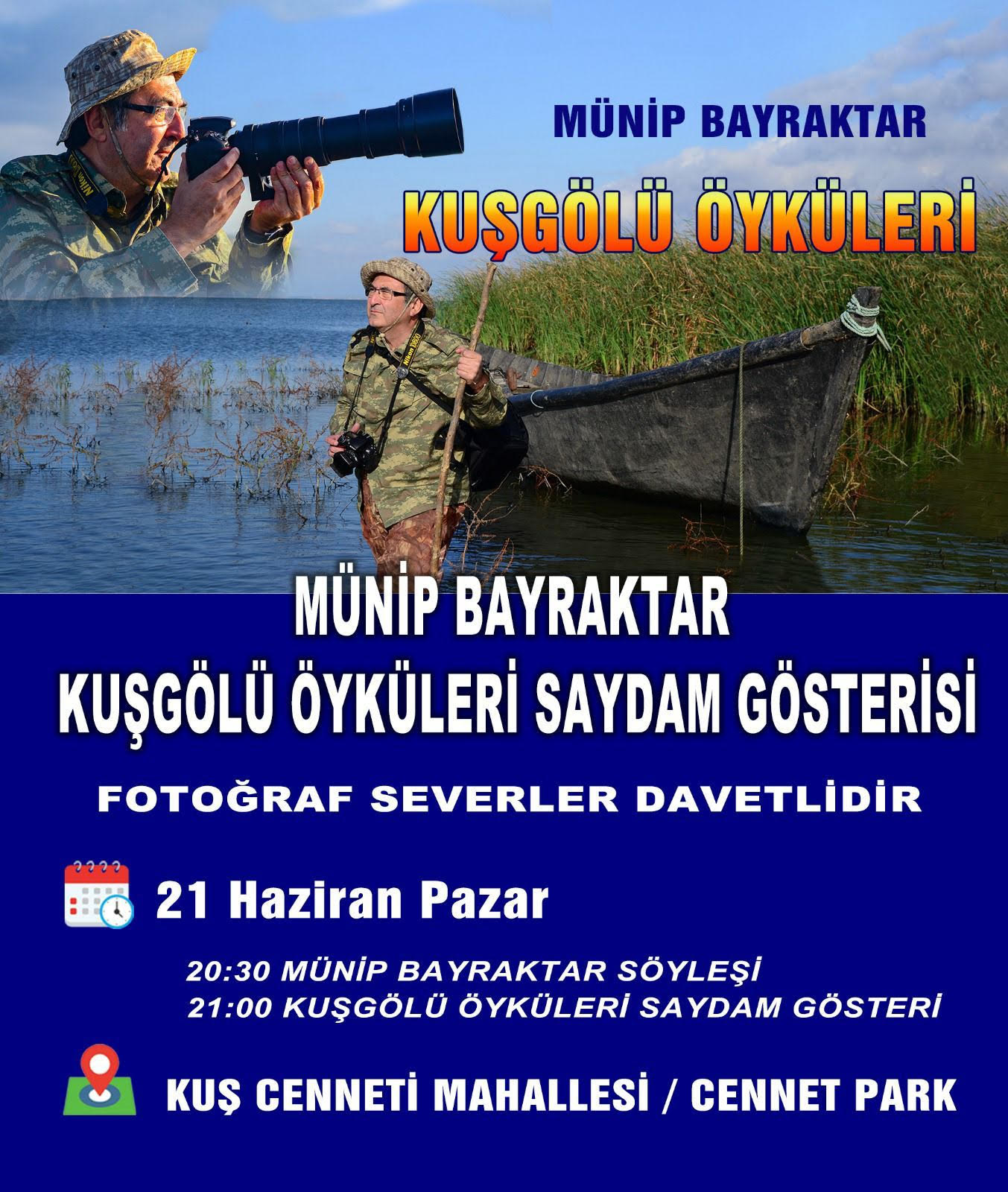 21 Haziran 2026 tarihinde saat 21:00’de Bandırma Fotoğraf Sanatı Derneği