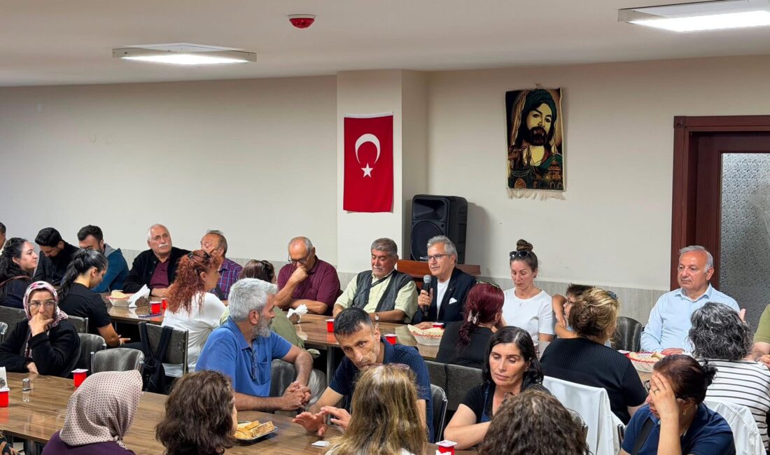 Bandırma Alevi Kültür Derneği'nin düzenlediği Muharrem Ayı lokmasında, Başkan Dursun