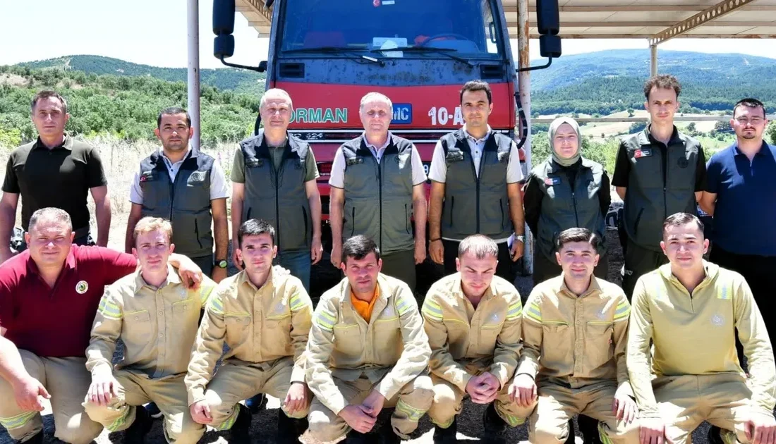 Balıkesir Orman Bölge Müdürü Musa Şen, Çanakçı Yangın İlk Müdahale