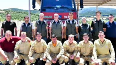 Balıkesir Orman Bölge Müdürü Musa Şen, Çanakçı Yangın İlk Müdahale