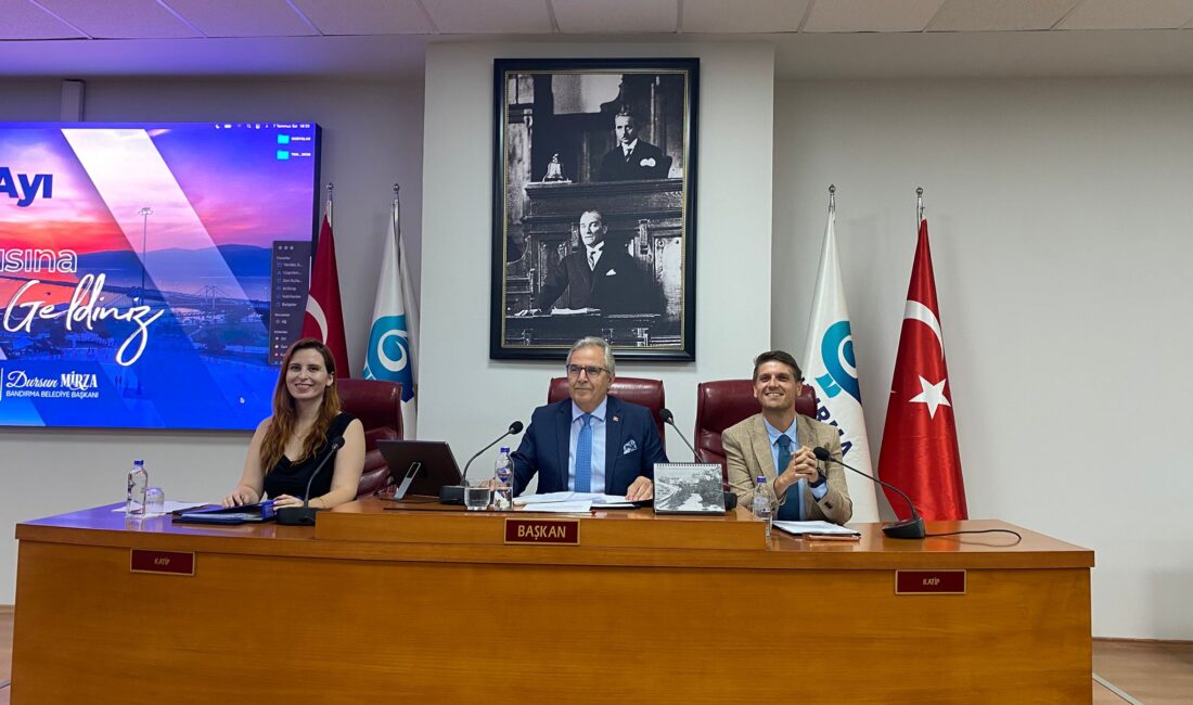Bandırma Belediye Meclisi Temmuz toplantısı kararları açıklandı! Başkan Mirza, mali