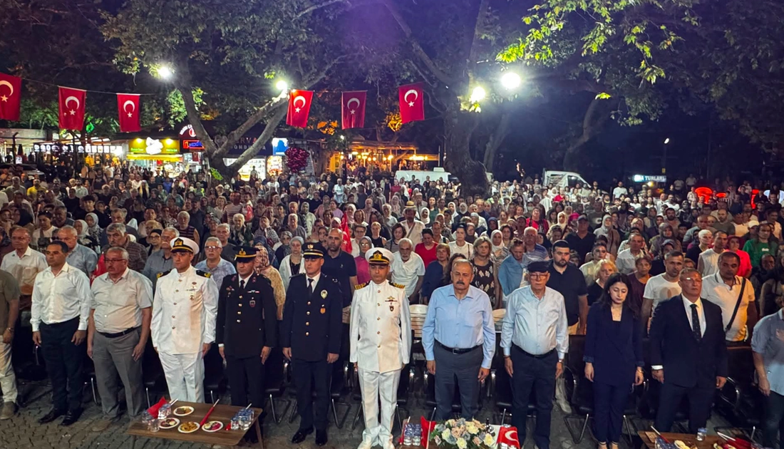 Erdek Kaymakamlığı koordinesinde, 15 Temmuz Demokrasi ve Millî Birlik Günü