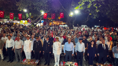 Erdek Kaymakamlığı koordinesinde, 15 Temmuz Demokrasi ve Millî Birlik Günü
