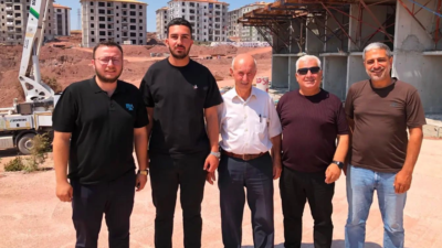 AK Parti Bandırma heyeti, Ayyıldız Mahallesi'ndeki 462 konutluk TOKİ projesinin