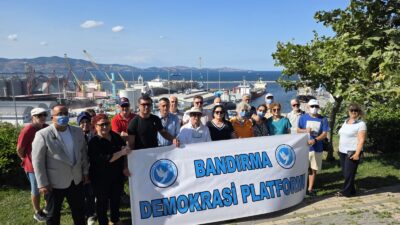 Bandırma Demokrasi Platformu, canlı hayvan gemilerinin yarattığı koku ve sinek